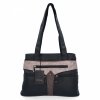 GENȚĂ DE DAMĂ shopper bag Hernan negru 8006-1